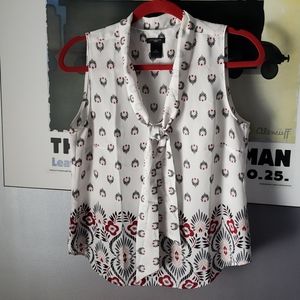 ❤Patterned Sleeveless Top❤